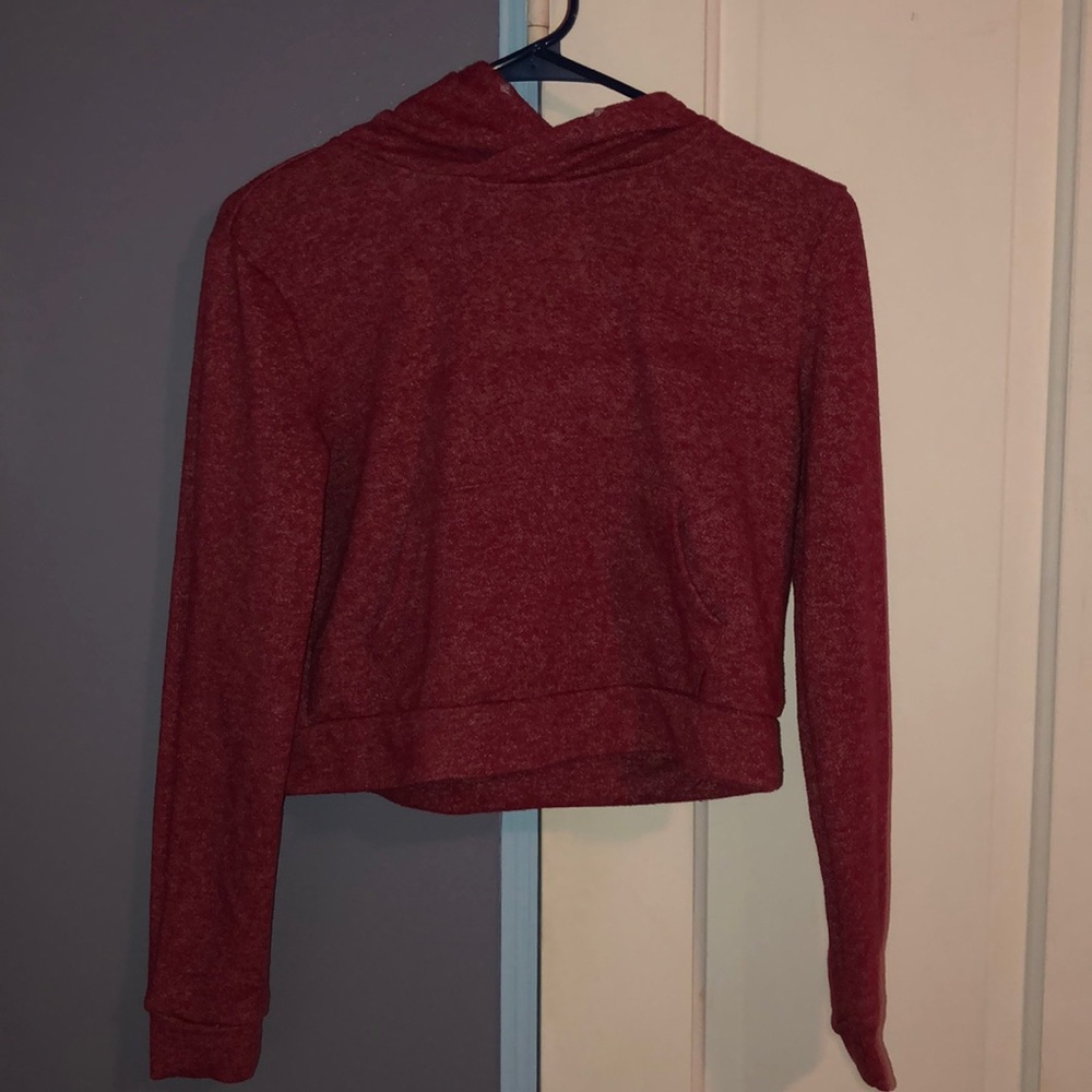 Hoodie crop top